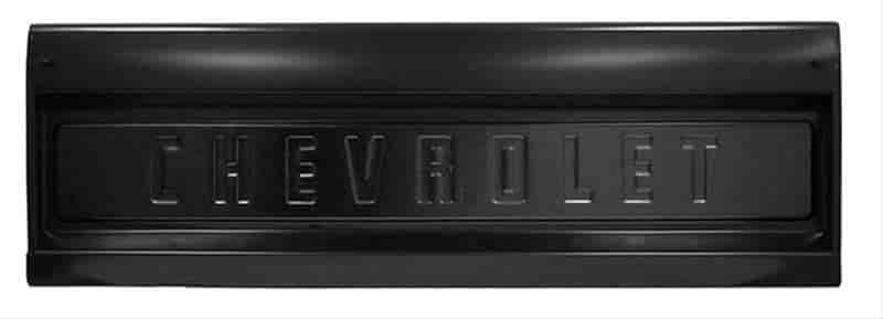 Tailgate 1958-1966 Chevy Fleetside Truck Bed with Embossed "Chevrolet" Letters
