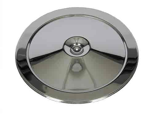 Air Cleaner Lid w/Open Element/Cowl Chrome