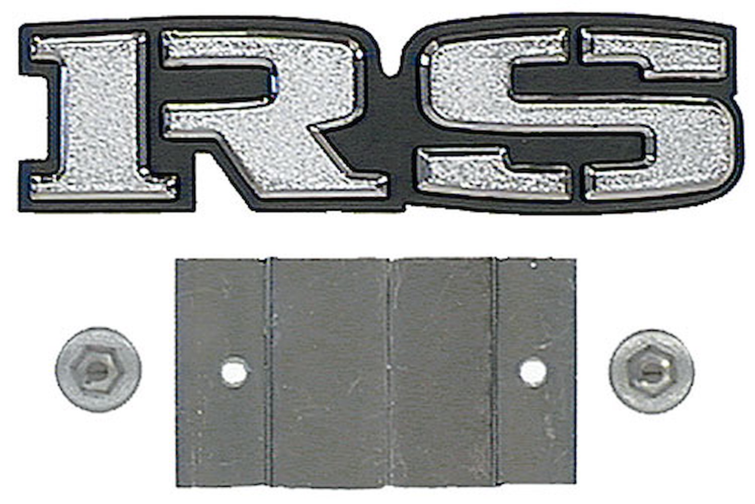 69 RS Grille Emblem w/Retainer