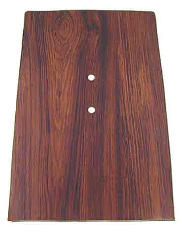 69 Fwd Console Plate-rosewood