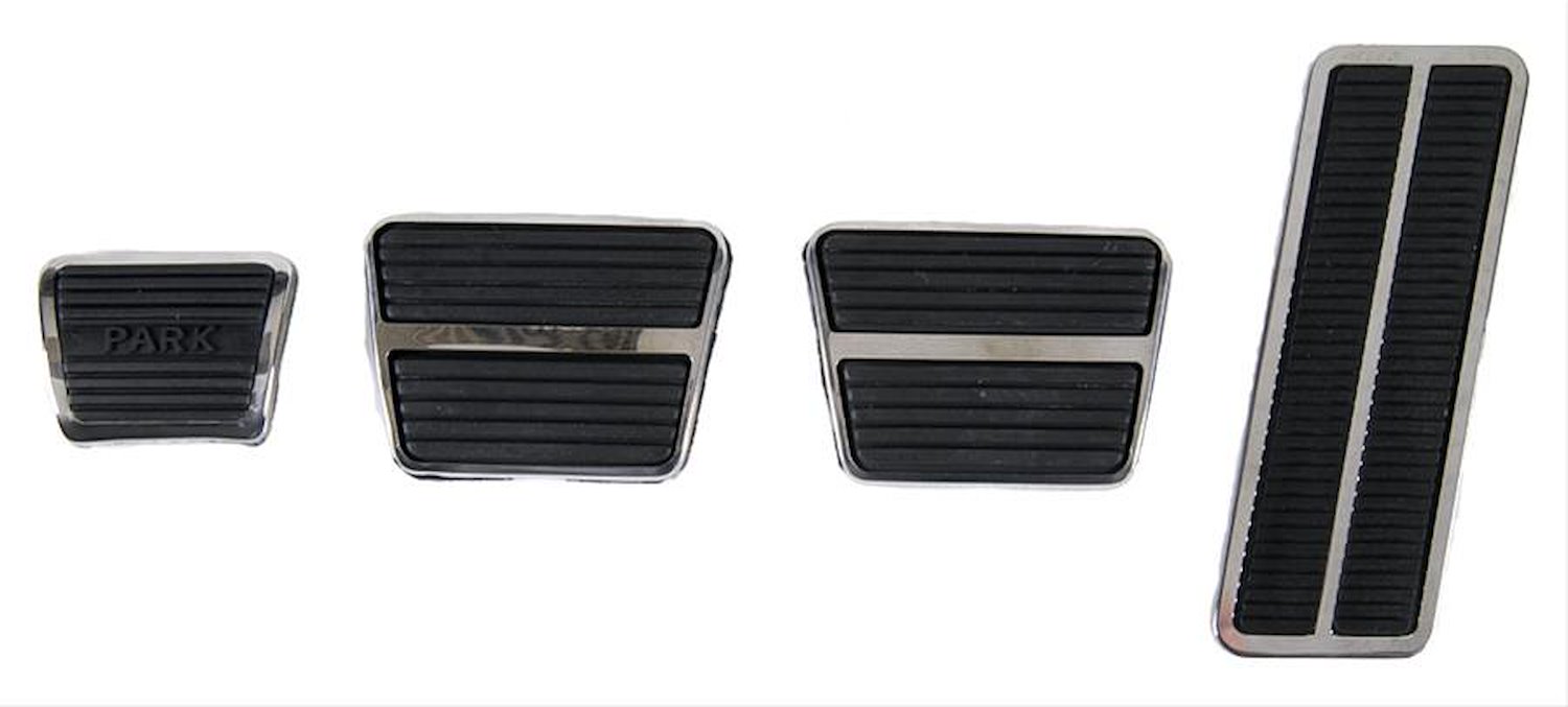 Pedal Pad Kits for Camaro, Chevelle, Chevy II, and Firebrid