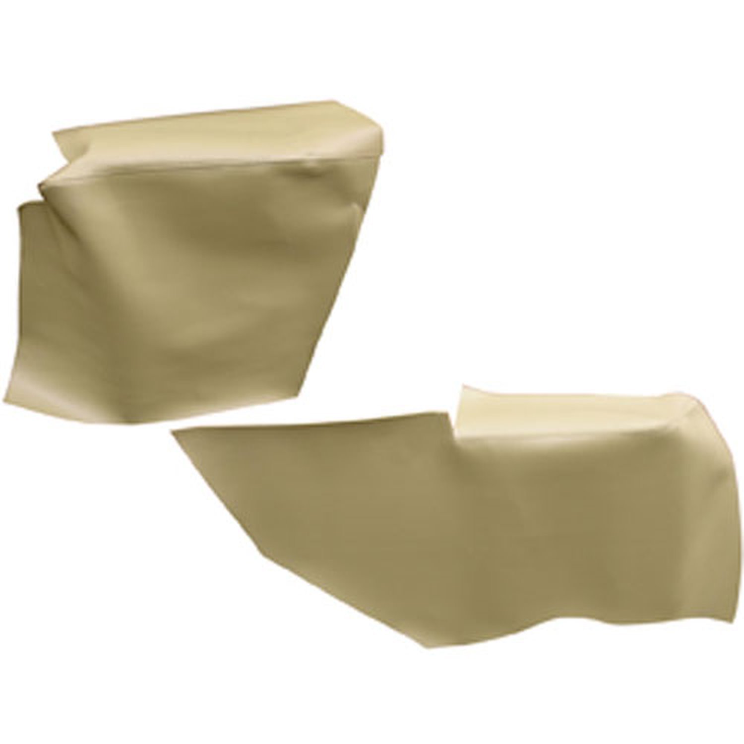 AW67GCF0056204G 68 GM F-BODY CONVERTIBLE WELL/ ARMREST COVERS - MET PARCHMENT