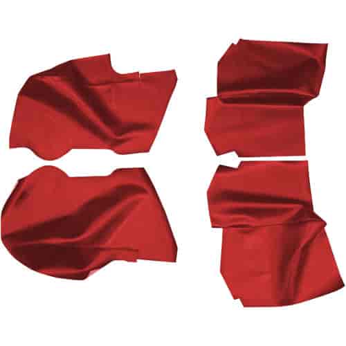 AW65GA00056501G 65 GM A-BODY CONVERTIBLE ARM REST/WELL COVERS - RED