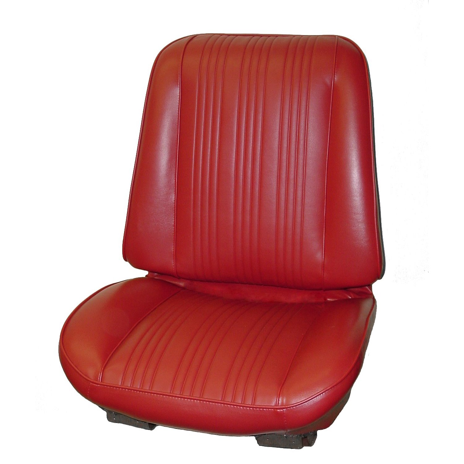 AA67GG00010501G 67 GTO/LEMANS BUCKET SEAT COVER - RED