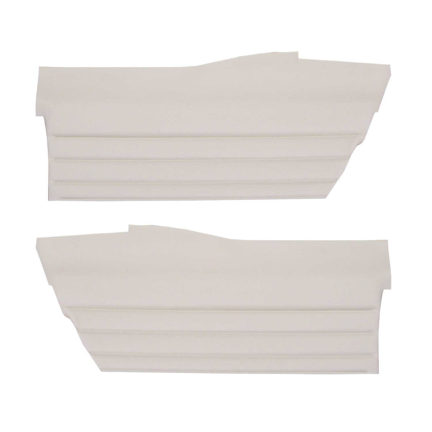 DO67GUD0048240G 67 CUTLASS SUPREME/442 HOLIDAY COUPE REAR PANELS - PARCHMENT