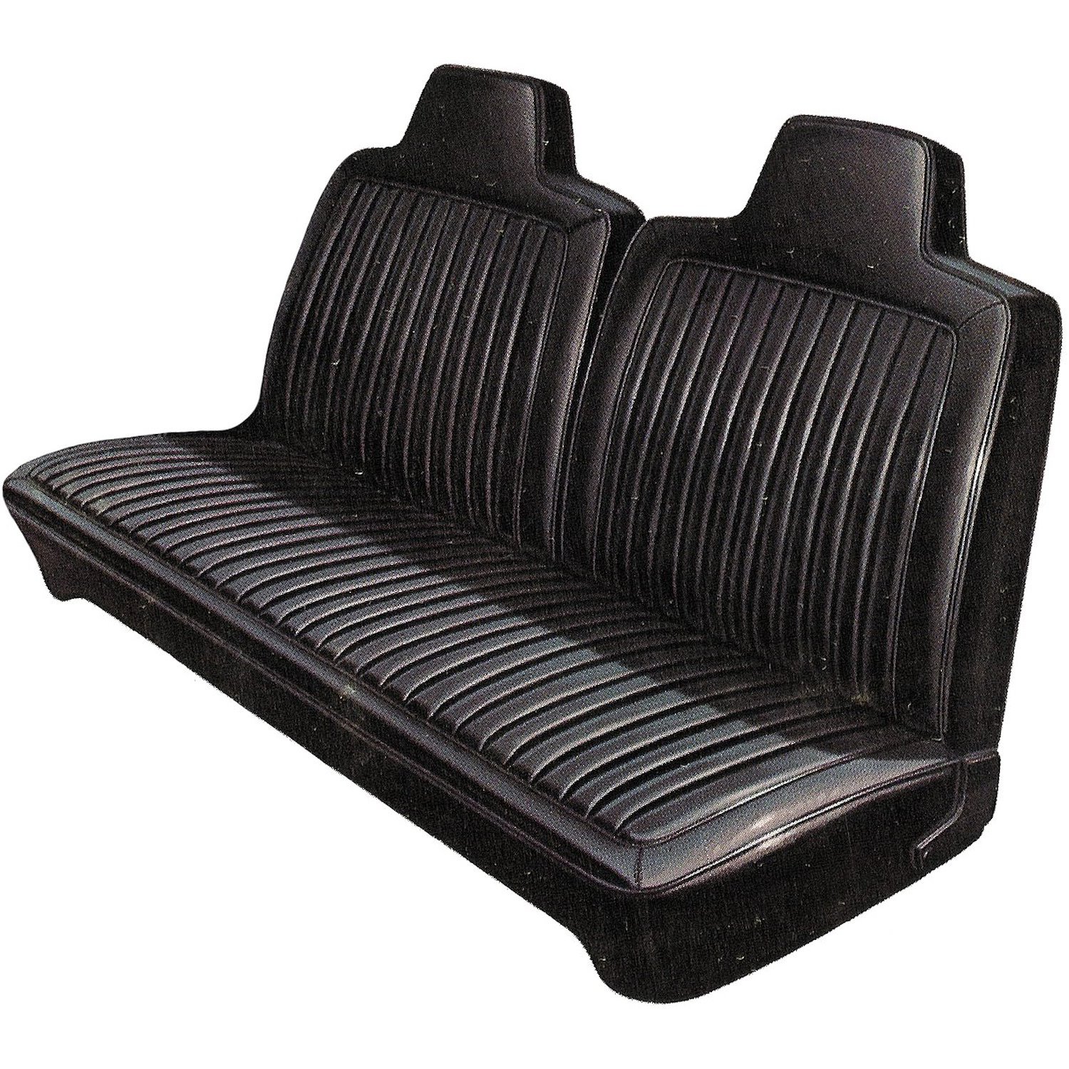 Front Bench Seat Upholstery 1972 Dart/Demon/Scamp/Duster w/7" Headrest