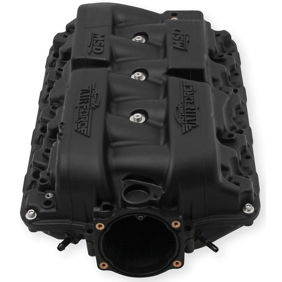 AirForce Intake Manifold GM LS7 - Black with Solid Black Logos