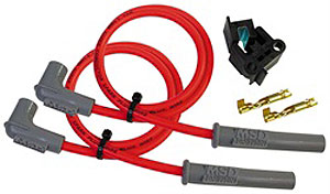 Red Super Conductor 8.5mm Wires Watercraft, 2-Cylinder
