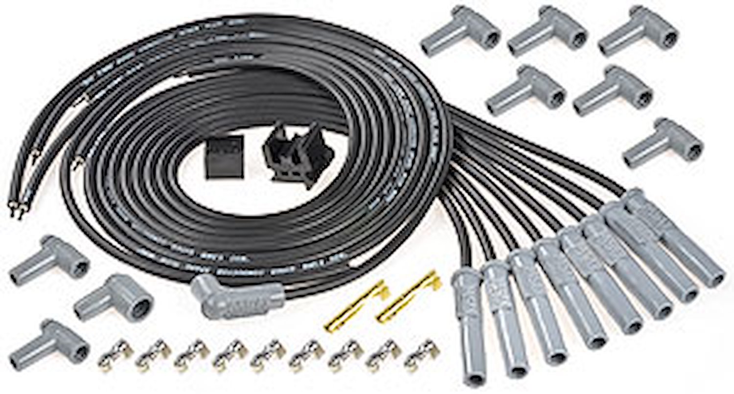31183 Black Universal 8.5mm Spark Plug Wire Set 8-Cylinder