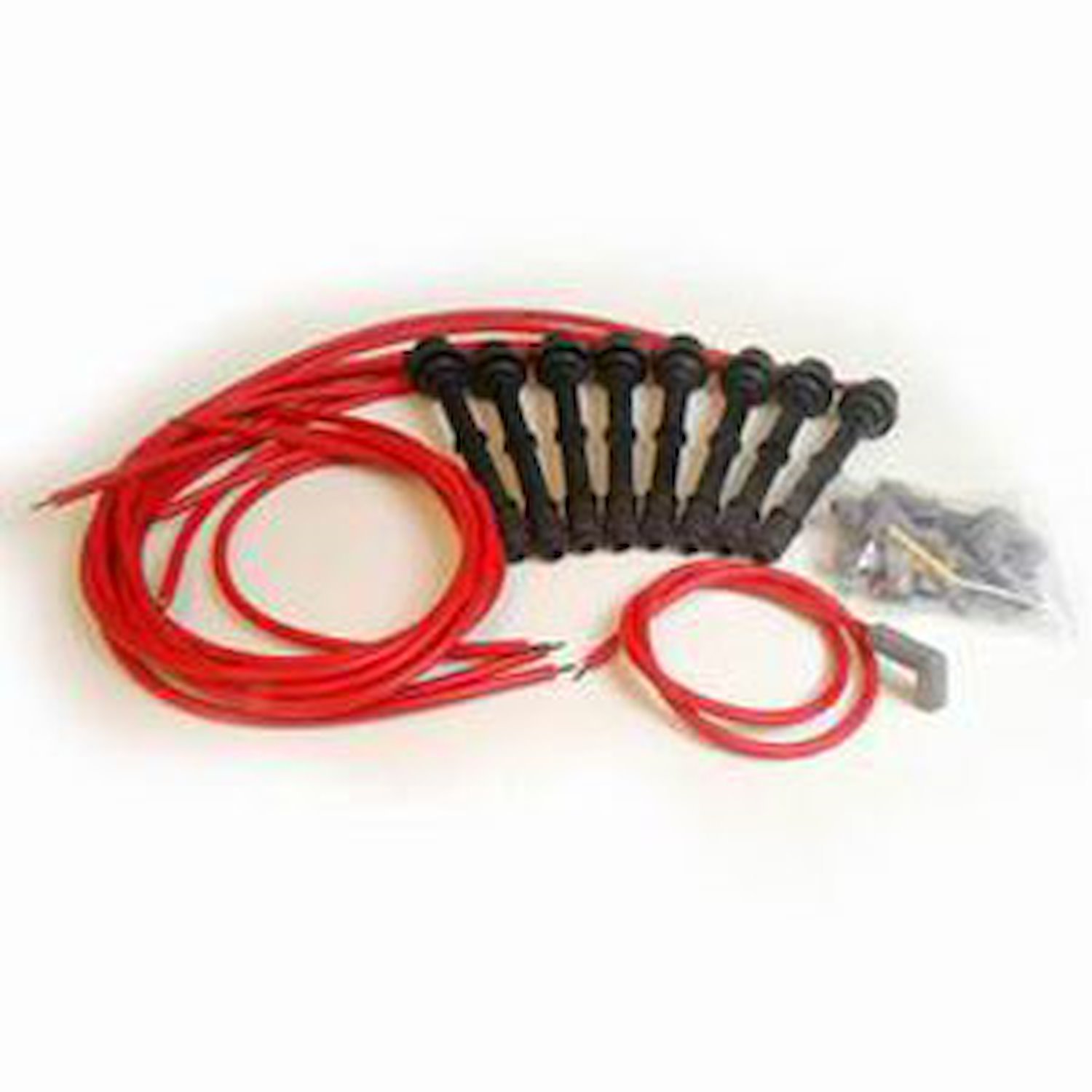 Red Universal 8.5mm Spark Plug Wire Set Ford Modular 4.6L/5.4L DOHC