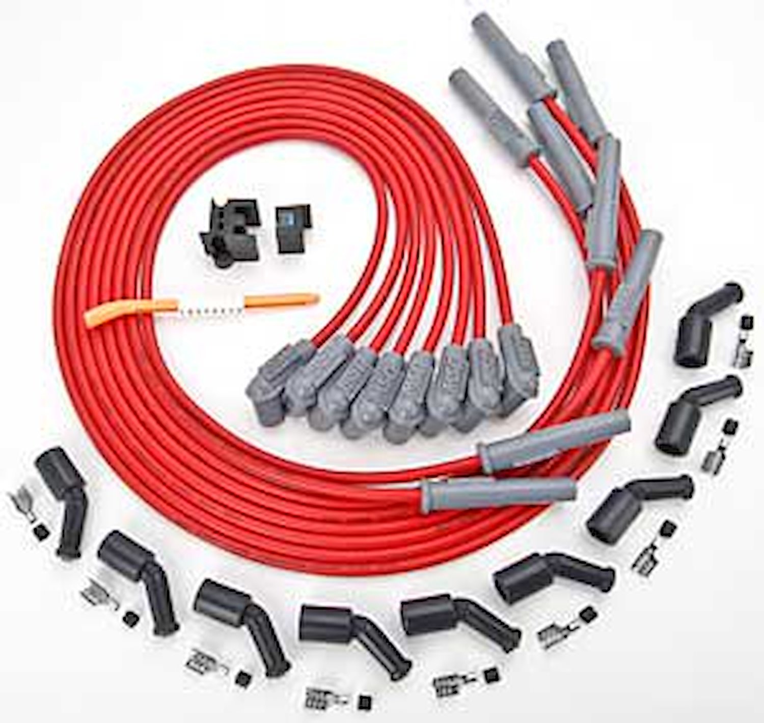 Red Universal 8.5mm Spark Plug Wire Set GM LS1/LS6 Car/Truck