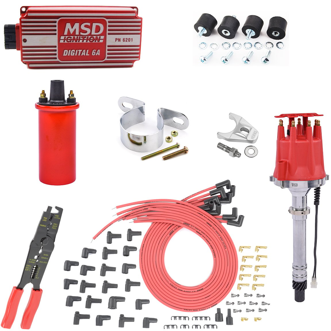 Digital 6A Ignition Kit for Small/Big Block Chevy [Short or Tall Deck]