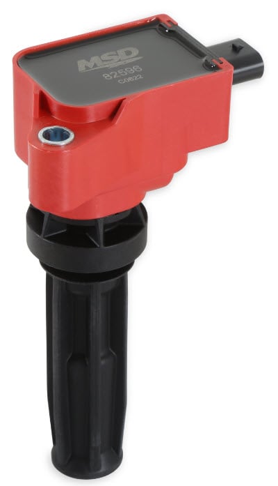 82596 Direct Replacement Ignition Coil Fits Gen 6 Ford Bronco w/2.0 Ecoboost Engine (Red)
