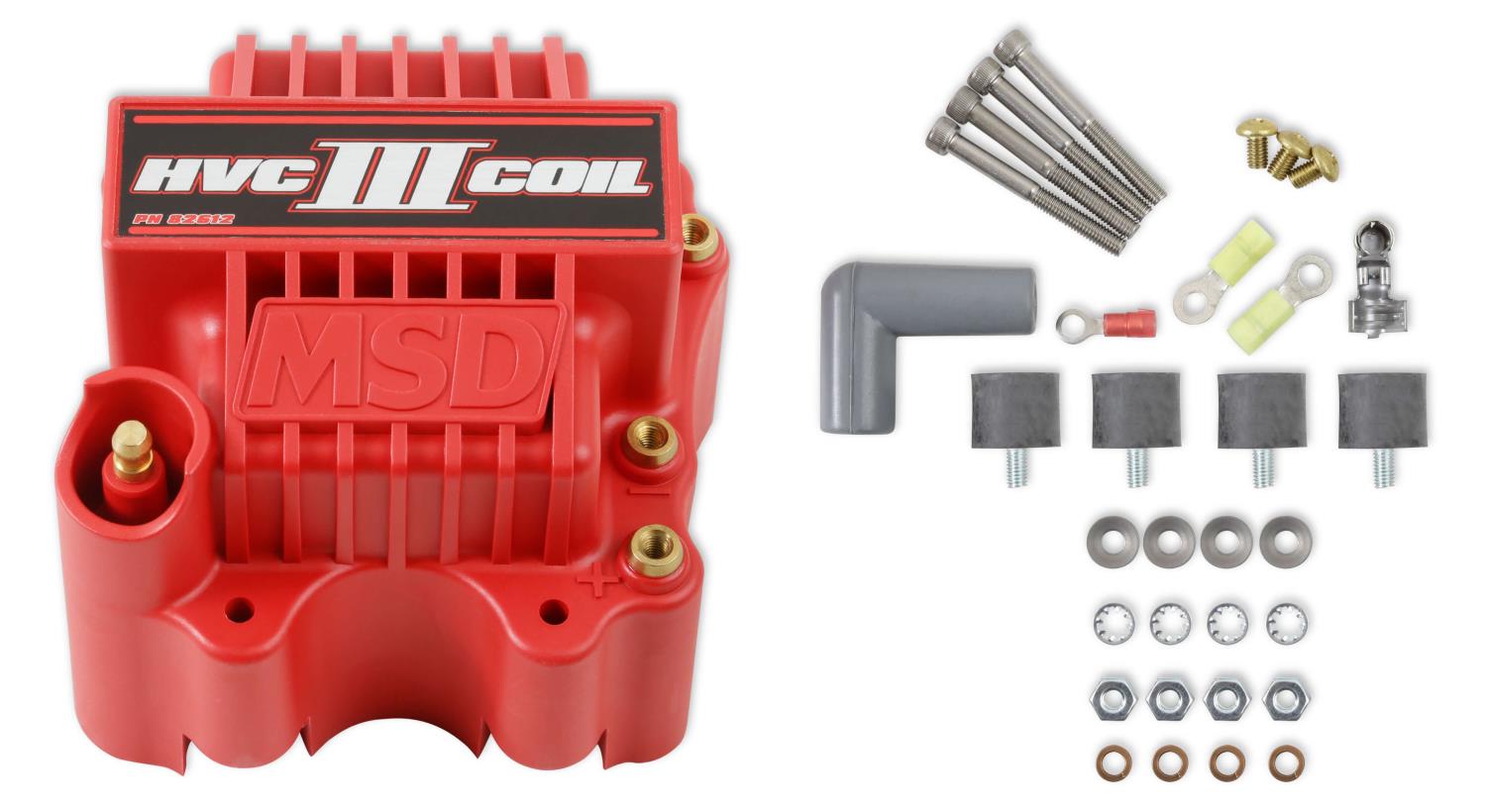 HVC-III Series Ignition Coil - Red Finish