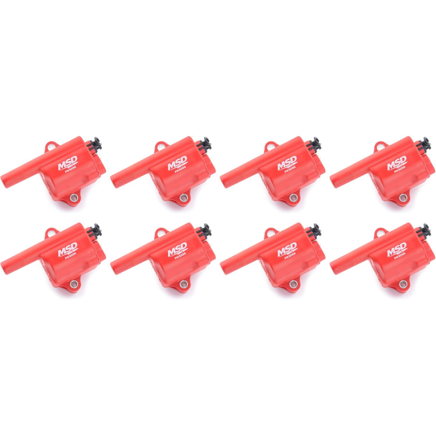 Multiple Spark Coils GM LS-Series Truck Red
