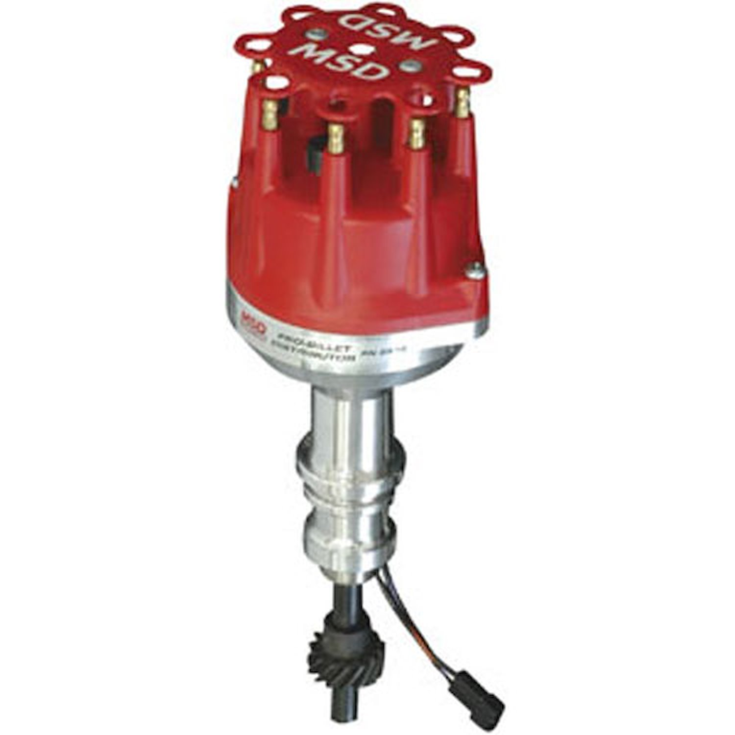 8578 Pro-Billet Small Cap Distributor Ford 351W Red
