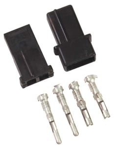 2-Pin Connector Kit Includes: (1) Male End