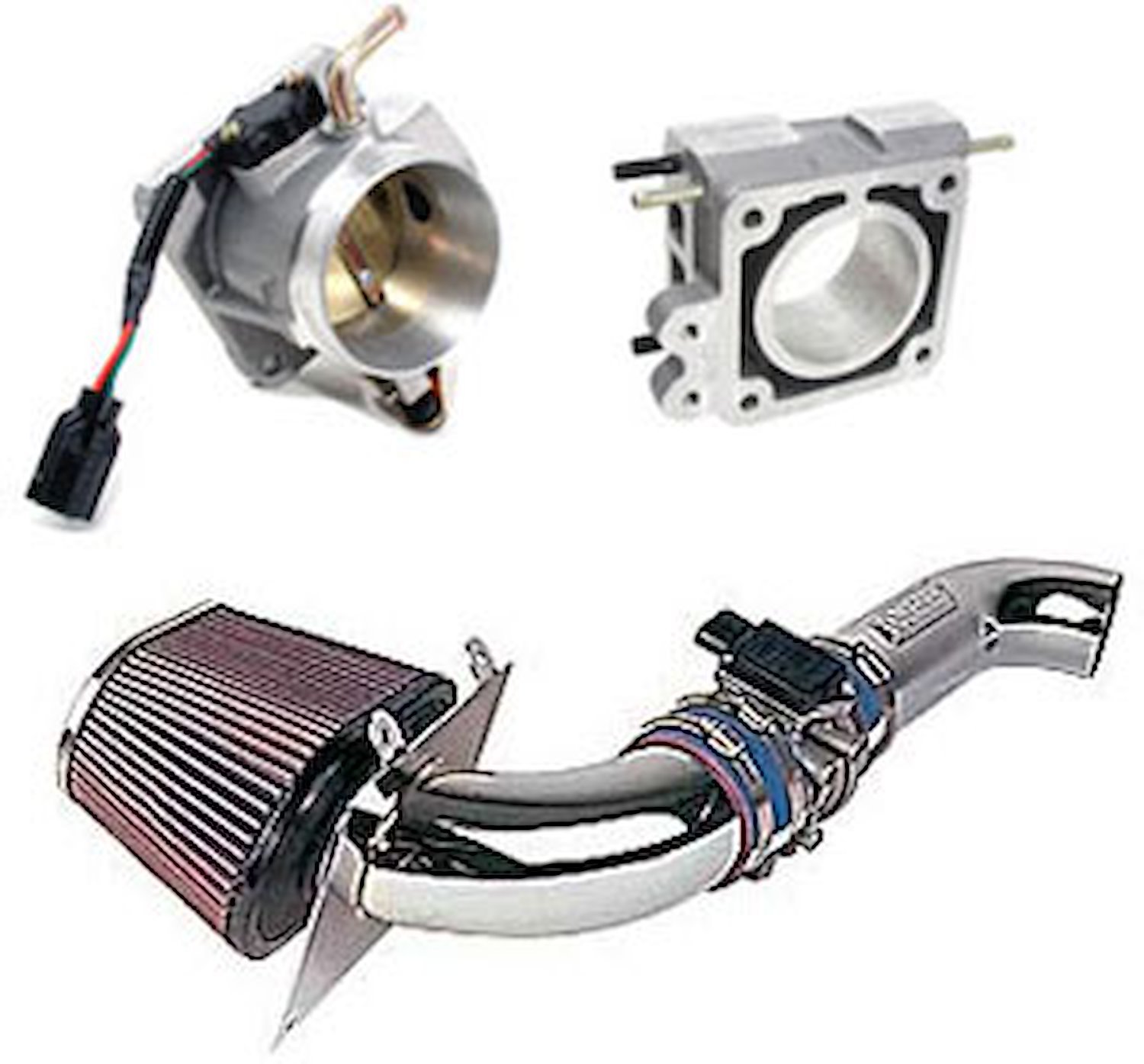 Power Plus Throttle Body & Cold Air Intake Kit 1986-1993 Ford Mustang 5.0L (With EGR)