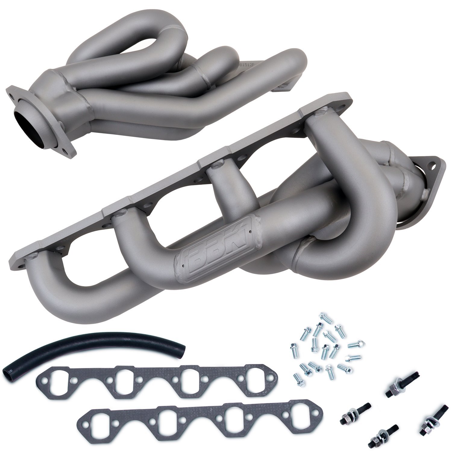 Equal Length Shorty Headers 1986-1993 Ford Mustang GT 5.0L [Titanium Ceramic Finish]