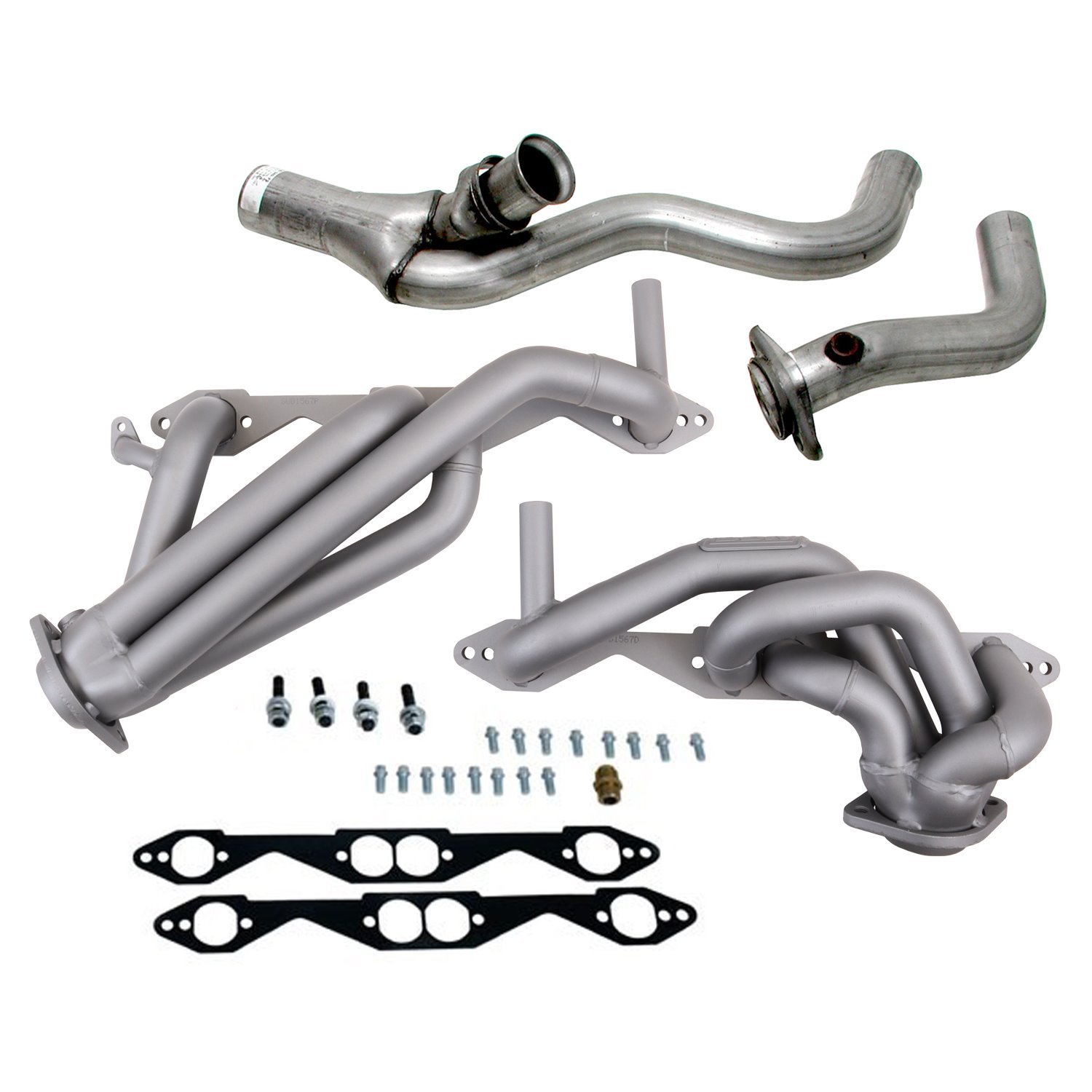 Shorty Headers with Y-Pipe Exhaust System 1994-1995 GM F-Body LT1 [Titanium Ceramic Finish]