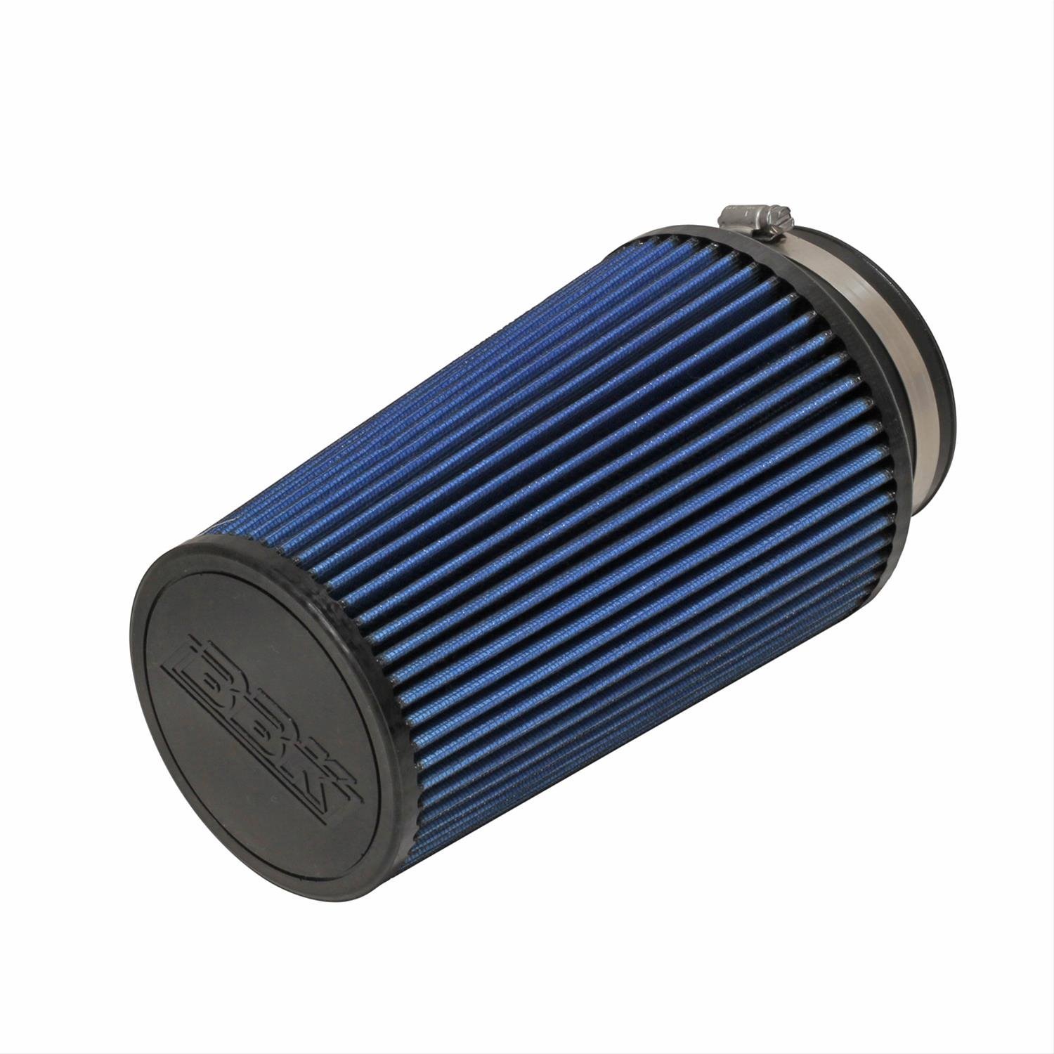 Conical Cold Air Intake Filter High Flow Washable Cotton Element For BBK Cold Air Kit: