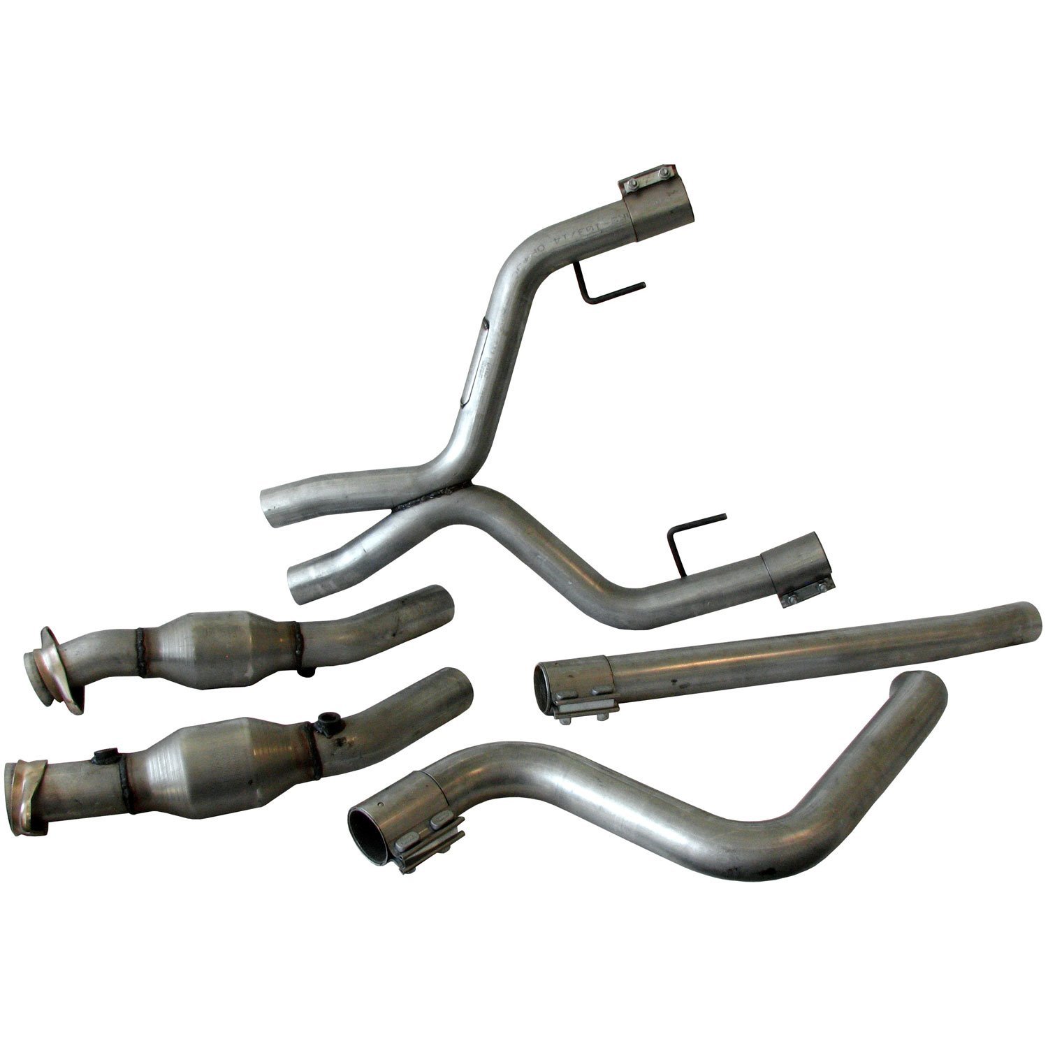 Dual Exhaust Conversion with Full-Length X-Pipe 2005-09 Mustang V6