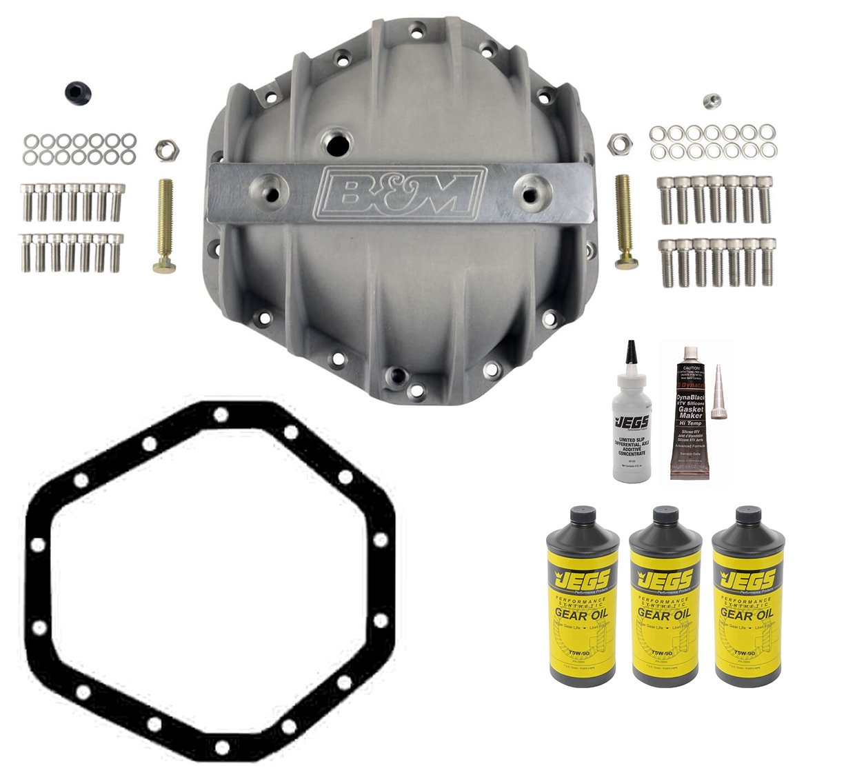 Rear Differential Cover Kit GM 10.5 in. (14-Bolt) [Raw Finish]
