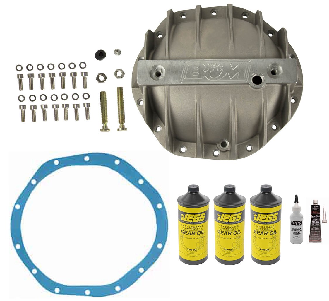 Rear Differential Cover Kit GM 9.5 in. (14-Bolt) [Raw Finish]