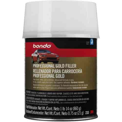 Professional Gold Body Filler [1-Quart Can]