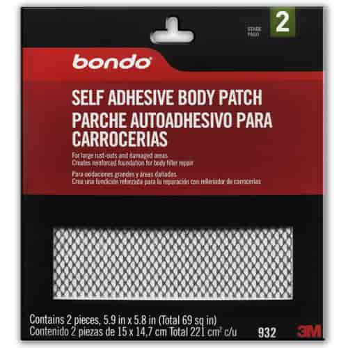 Bondo Self-Adhesive Patch Adds Reinforcement Foundation For Body Filler