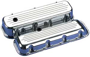 Big Block Valve Covers - Short Ball Milled