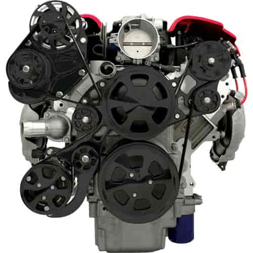 Tru Trac LS Engine Side Mount Pulley System LS1/LS2/LS3/LS6