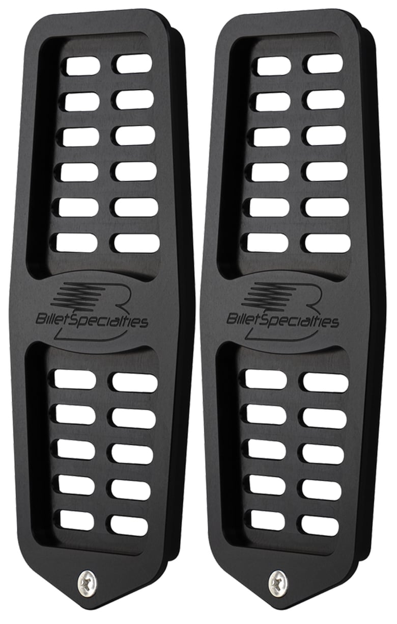 Door Jamb Vents for 1978-1981 GM A-Body, 1981-1987 GM G-Body [Black Anodized]