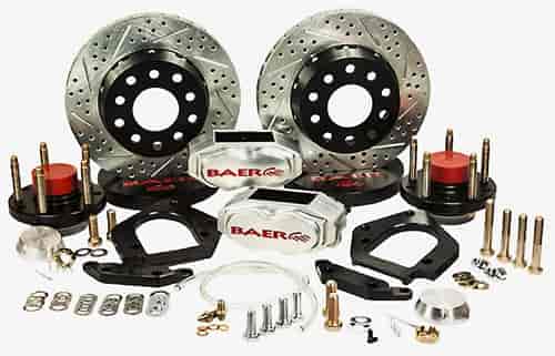 SS4+ Deep Stage Drag Race Front Brake System 1968-1973 Ford Mustang