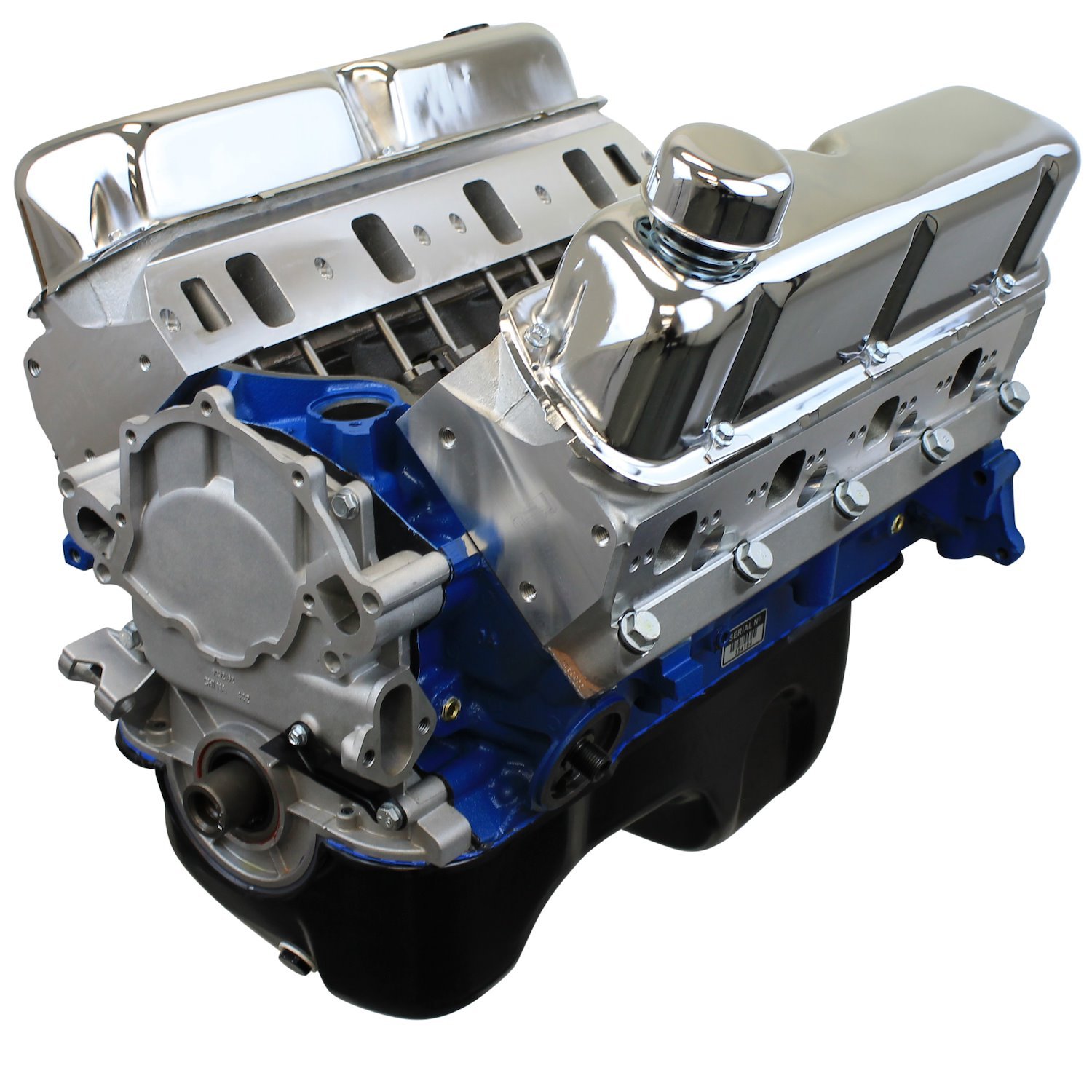 Ford Small Block 306ci Base Crate Engine 370HP 350TQ w/ Aluminum Heads