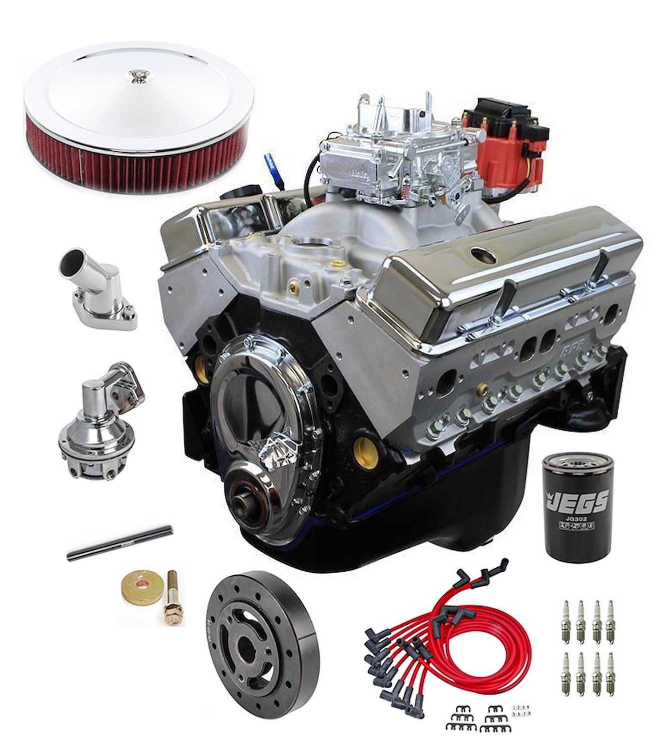 New Block Casting 350 ci Cruiser Crate Engine Kit [Carbureted]