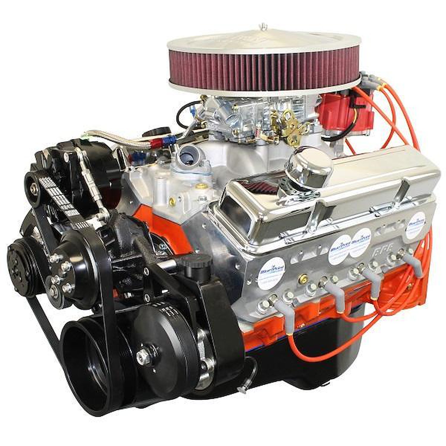 New Block Casting 400 ci Drop-In Crate Engine [w/Front Accessory Drive Kit]