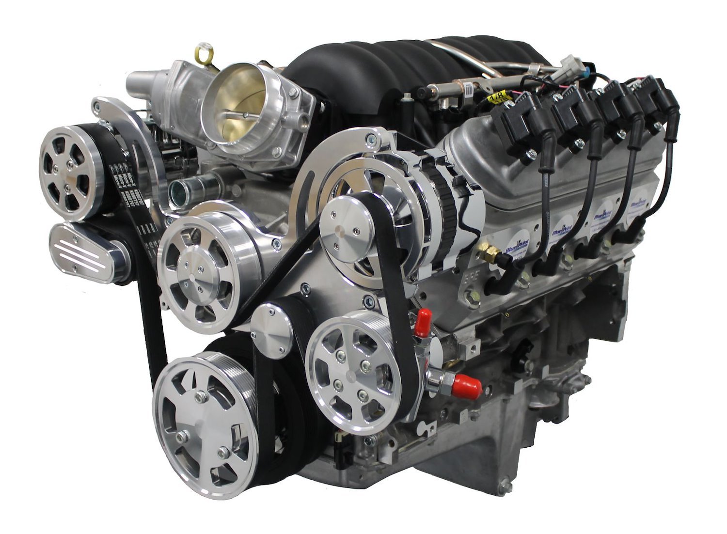 GM LS3 EFI Retrofit Dress Crate Engine with Accessory Drive System [530 HP, 495 FT.-LBS]