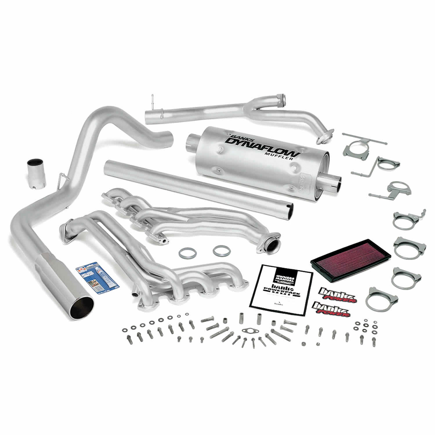 Exhaust PowerPack System 1987-89 Ford F250/F350