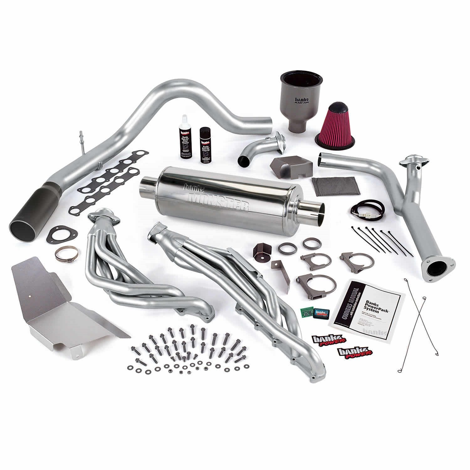 Exhaust PowerPack System 1999-04 Ford Super Duty