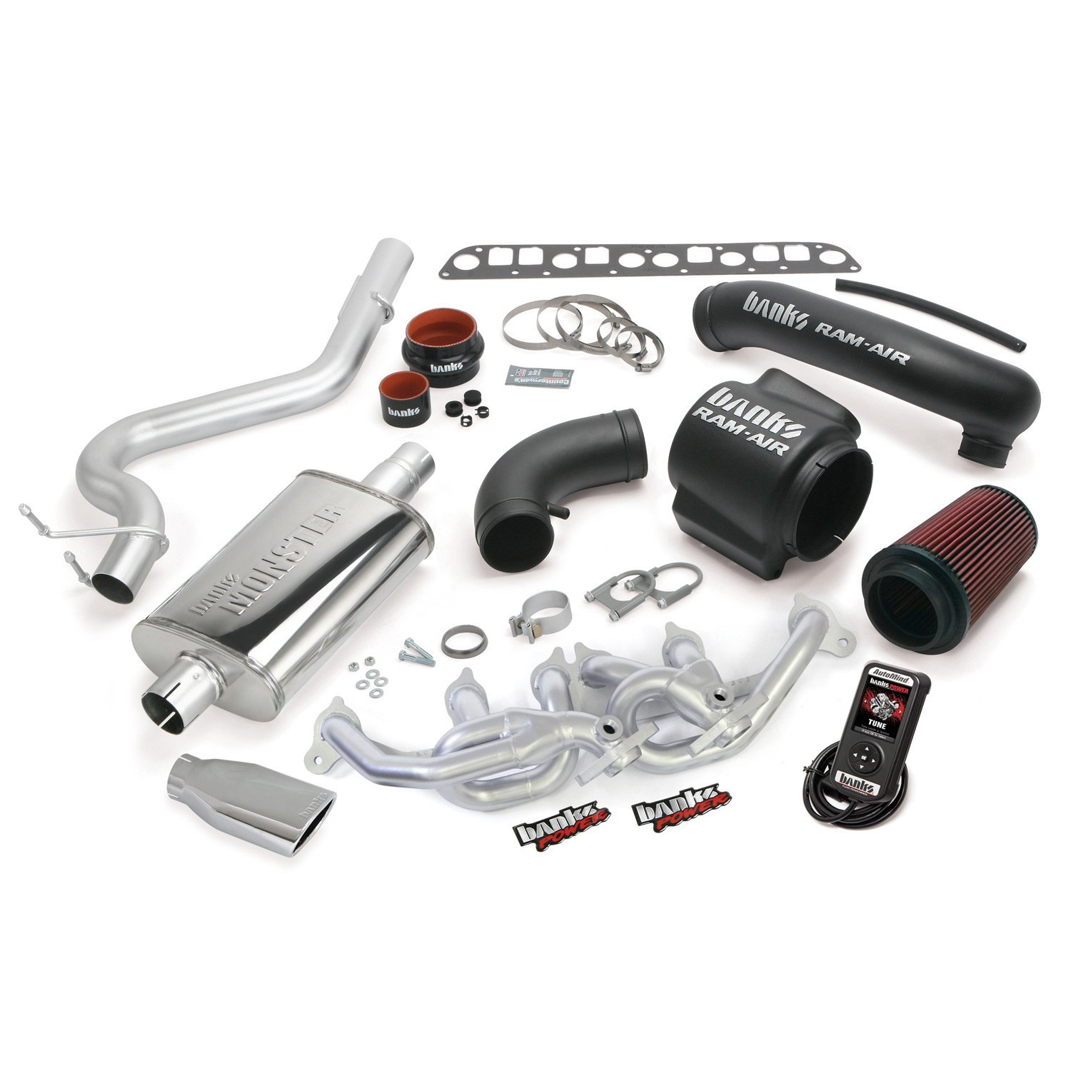 Exhaust Powerpack System 2000-03 Jeep Wrangler TJ