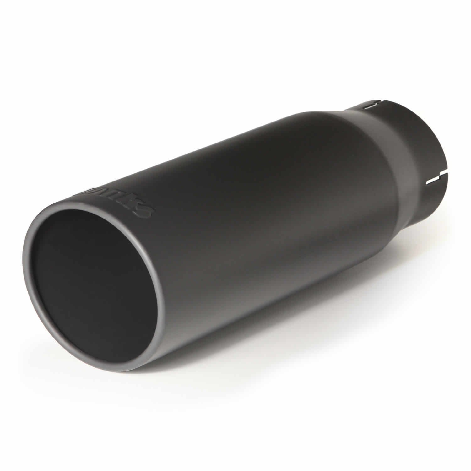 Stainless Steel Exhaust Tip Doublewall Round Straight Cut