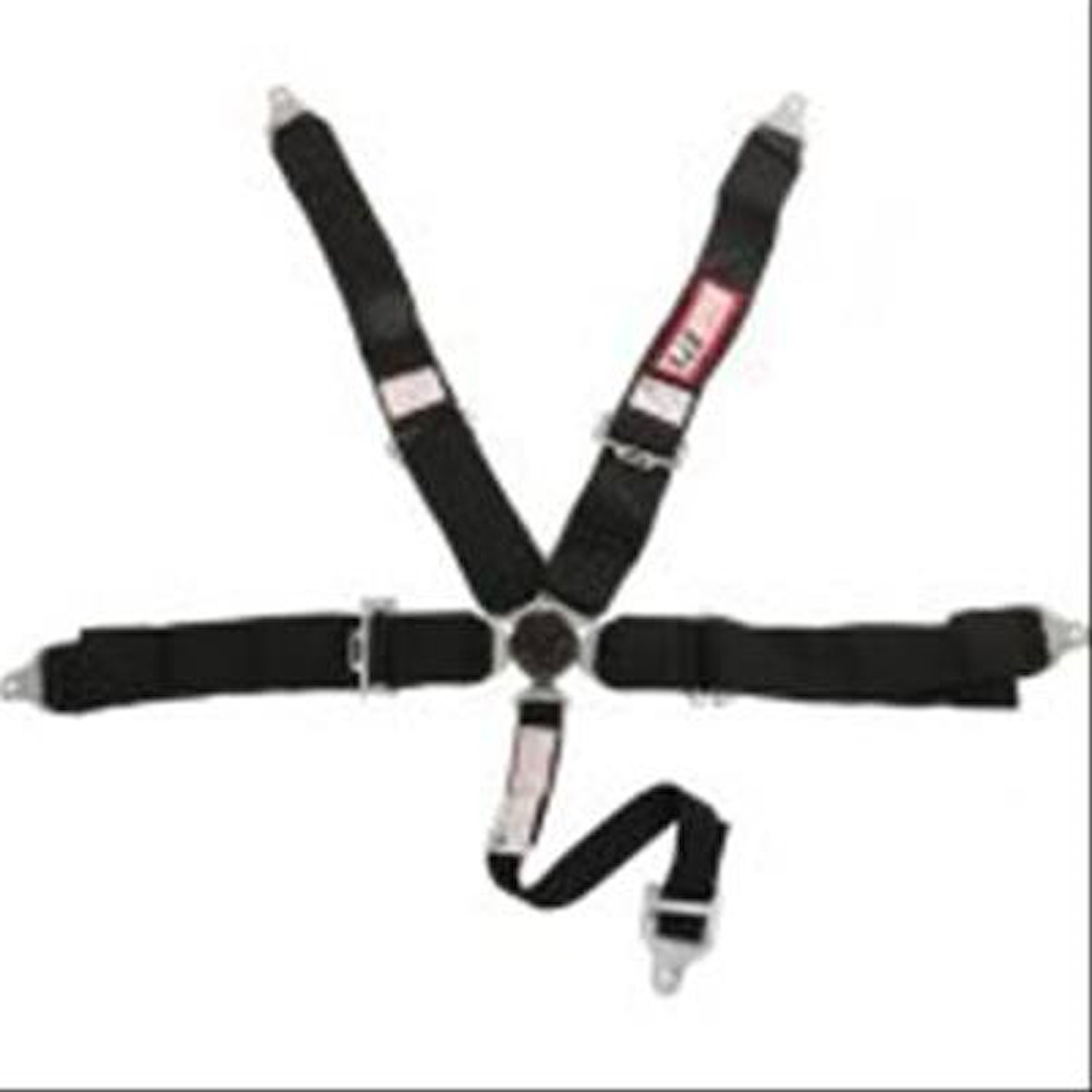 2 L&L Shoulder Harness INDIVIDUAL ROLL BAR Mount WRAP/BOLT BLACK