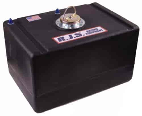 8 Gallon Economy Fuel Cell with Raised Plastic Filler Cap with Red Can