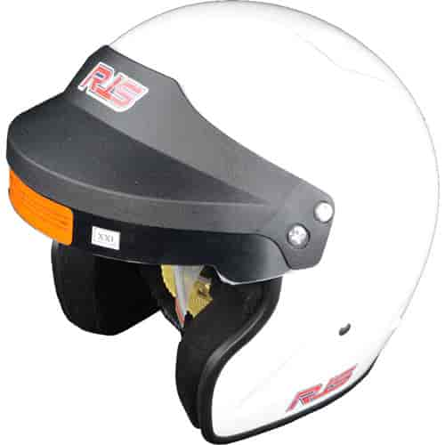 Open Face Helmet White