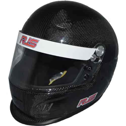 Elite Pro Full Face Helmet Striped Carbon Fiber