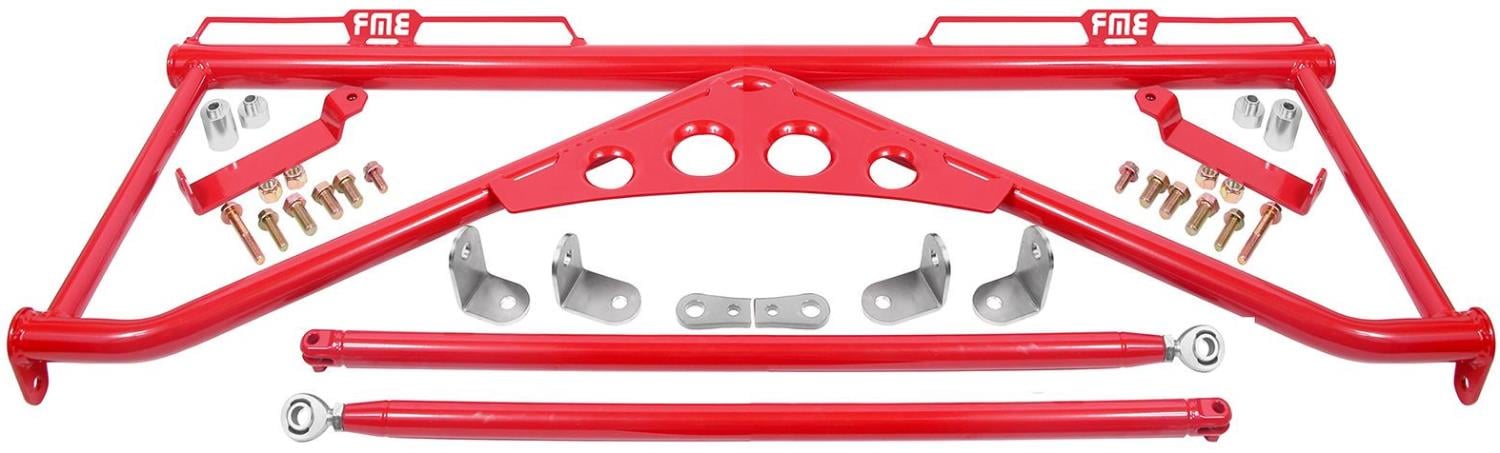 Harness Bar Kit for 2015-2001 Ford Mustang [Red]