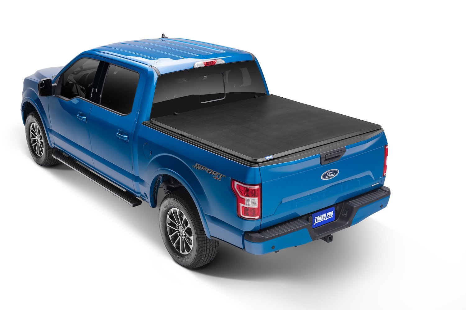 Soft Vinyl Tri-Fold Tonneau Cover Fits Select Ford F-150 Trucks [6 ft. 7 in. Bed]