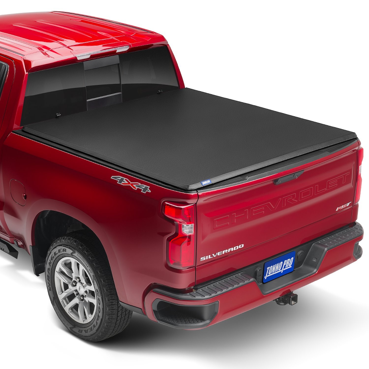 Hard Fold Tri-Fold Tonneau Cover Fits Select GM Silverado/Sierra 2500 HD, 3500 HD Trucks [8 ft. 2 in. Bed without Side Boxes]