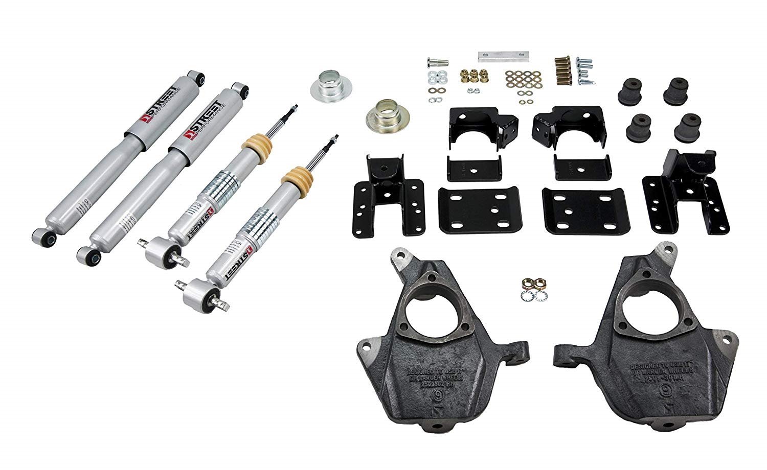 Front and Rear Lowering Kit 2015-2020 Ford F-150 Pickup Truck (All Cabs with Short Bed)